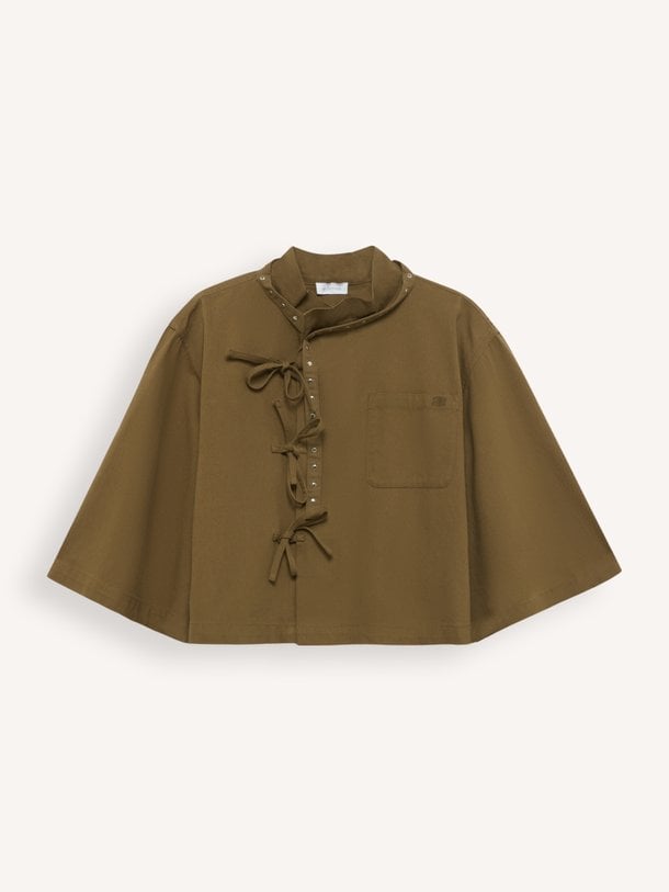 Jacket Olive Olive, organic cotton top