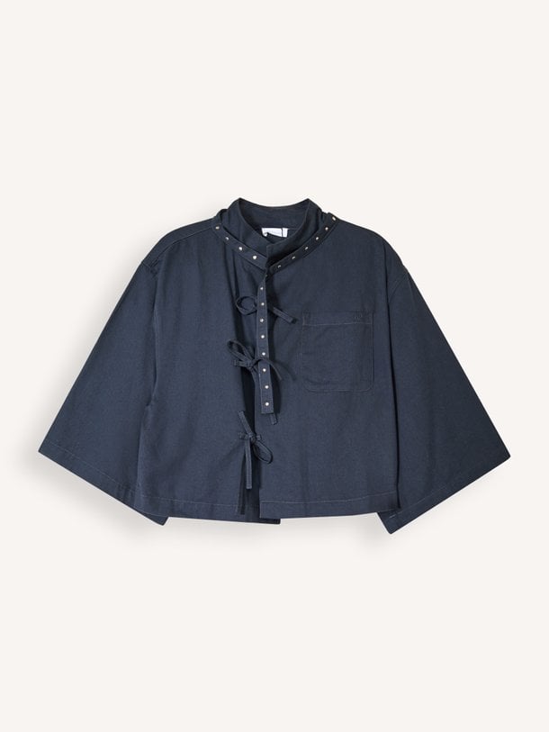 Olive, organic cotton top