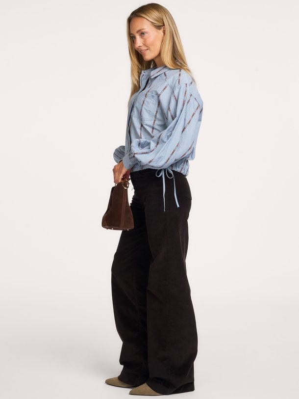 Blouse Fay Fay, katoenen gestreepte blouse