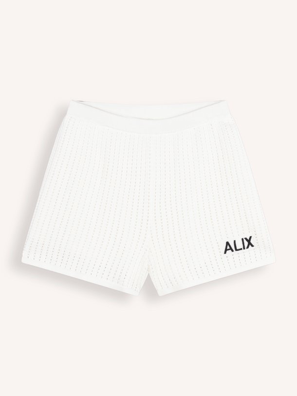 Katoenmix gebreide short