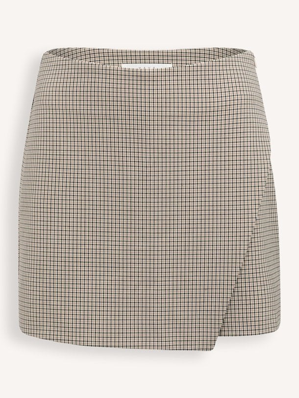 01-401097-607 Viscosemix geruite skort
