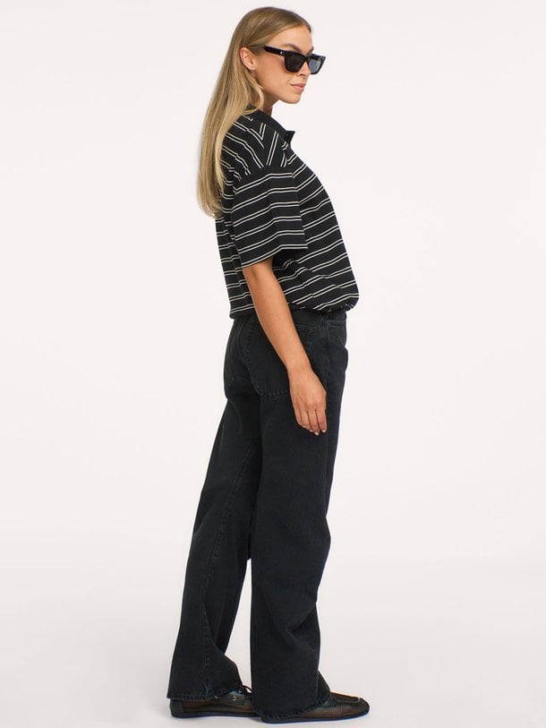spiral jean Spiral, mid waist barrel fit jeans