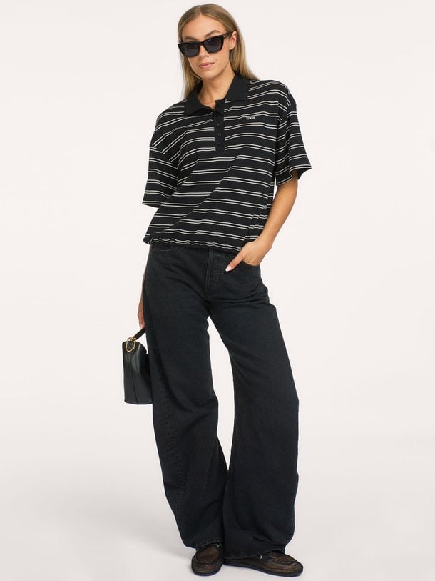 spiral jean Spiral, mid waist barrel fit jeans