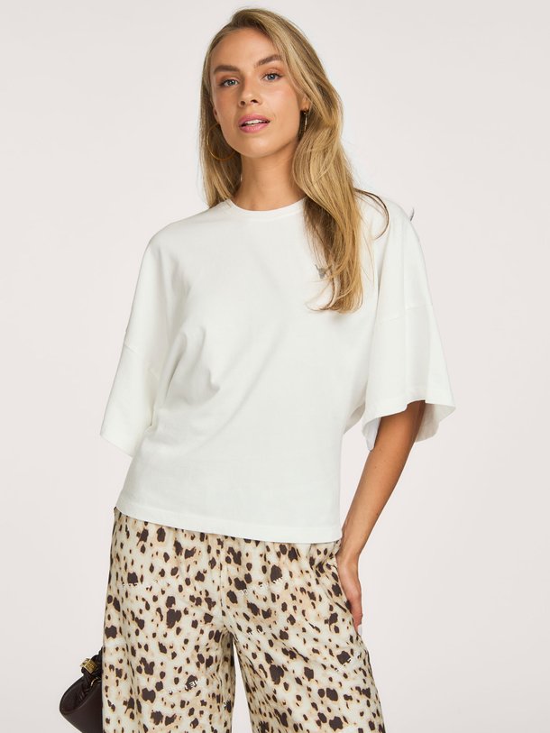 Katoenen logo T-shirt