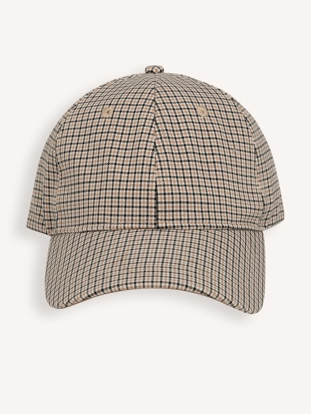 Yaya 03-311015-607 online kopen | Orangebag Maak je outfit compleet met deze stijlvolle geruite pet van Yaya. Een tijdloos accessoire met een subtiel ruitpatroon in beige en zwart. Shop nu bij Orangebag.