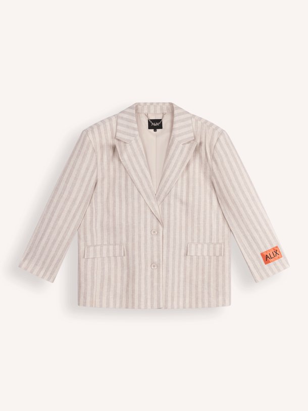 Linnen/viscosemix blazer