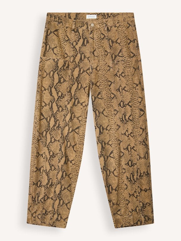 Abbi, high waist barrel fit jeans
