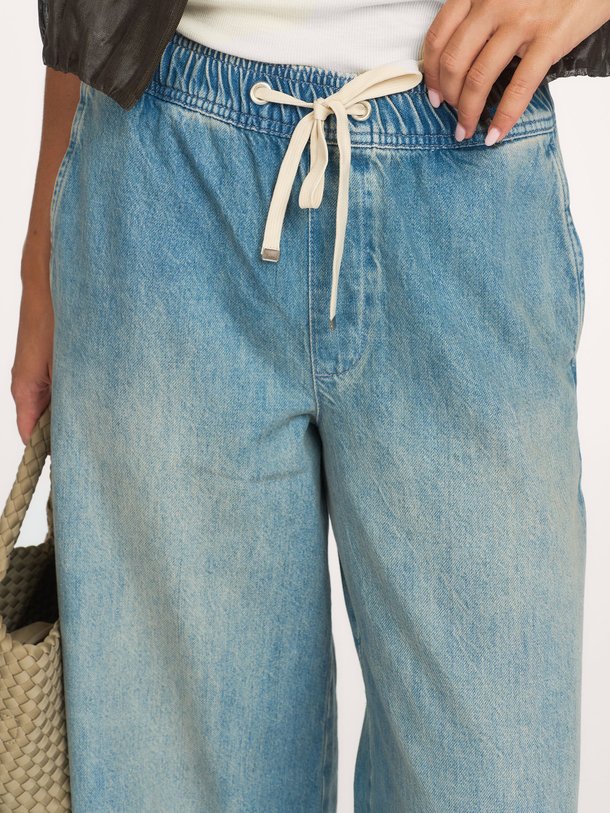 Mid waist wide fit jeans
