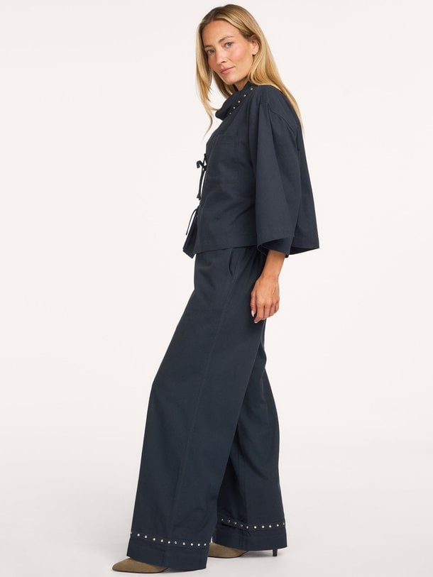 Pants Moonflower Straps Moonflower, organic cotton broek