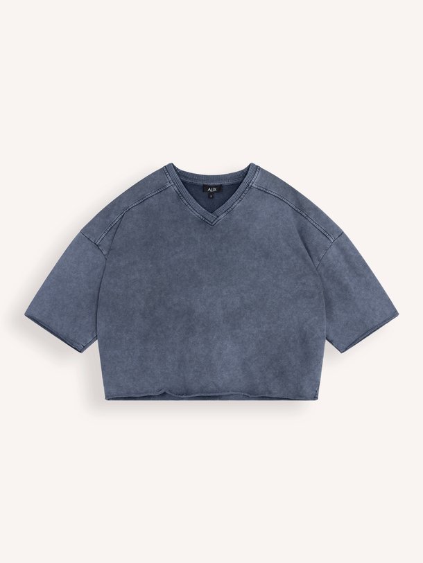 Katoenen sweat top