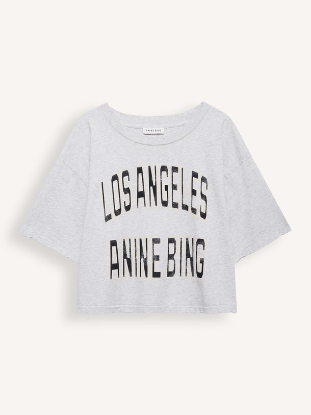 Johnny, katoenen cropped T-shirt