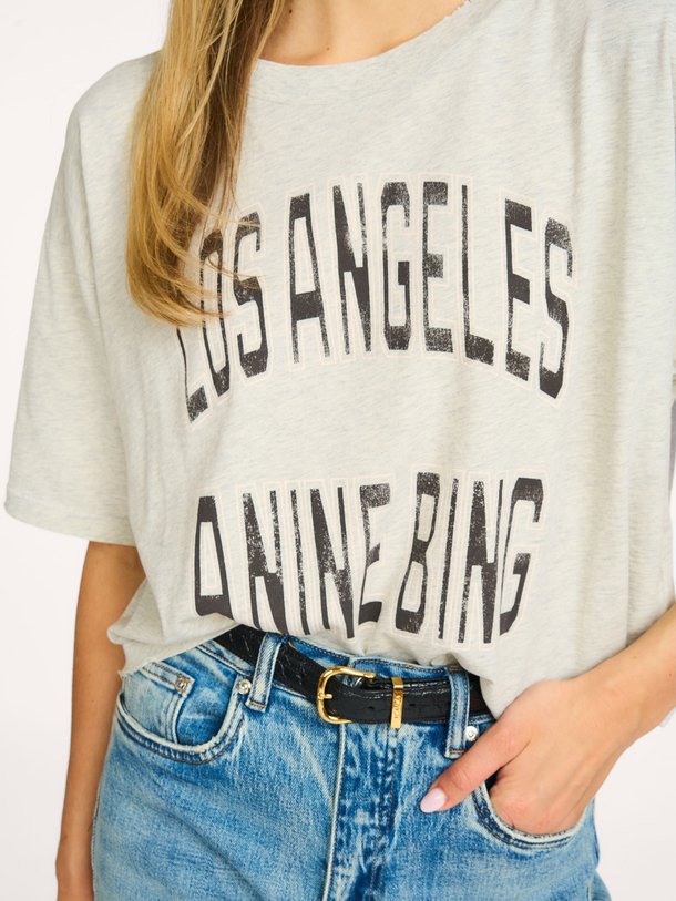 Johnny, katoenen cropped T-shirt