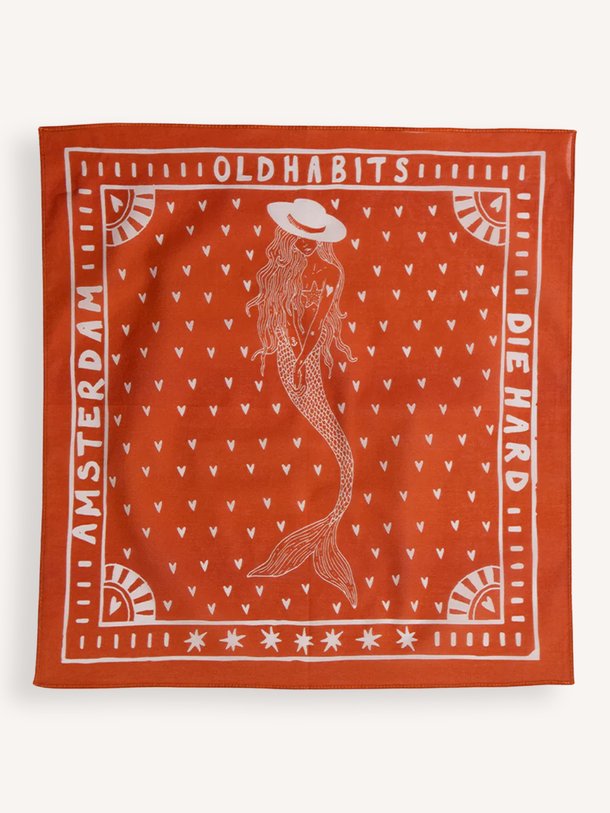 Little Mermaid, katoenen sjaal