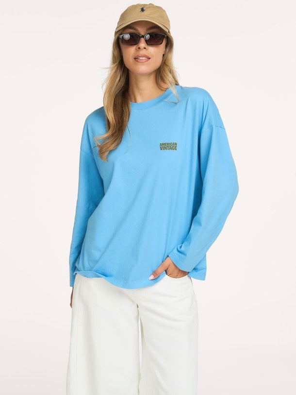 Gixy, katoenen longsleeve met logo