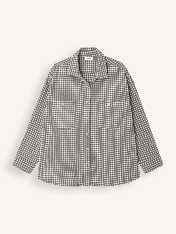 Hoxcity, katoenen geruite blouse