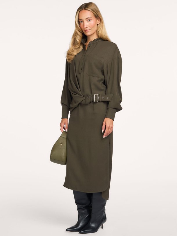 MEYNA Meyna, viscose/wolmix jurk