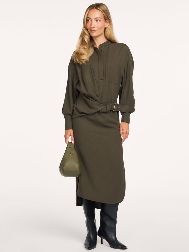 MEYNA Meyna, viscose/wolmix jurk