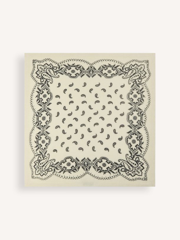 Adelina Paisley Knit Scarf Adelina, cashmeremix sjaal