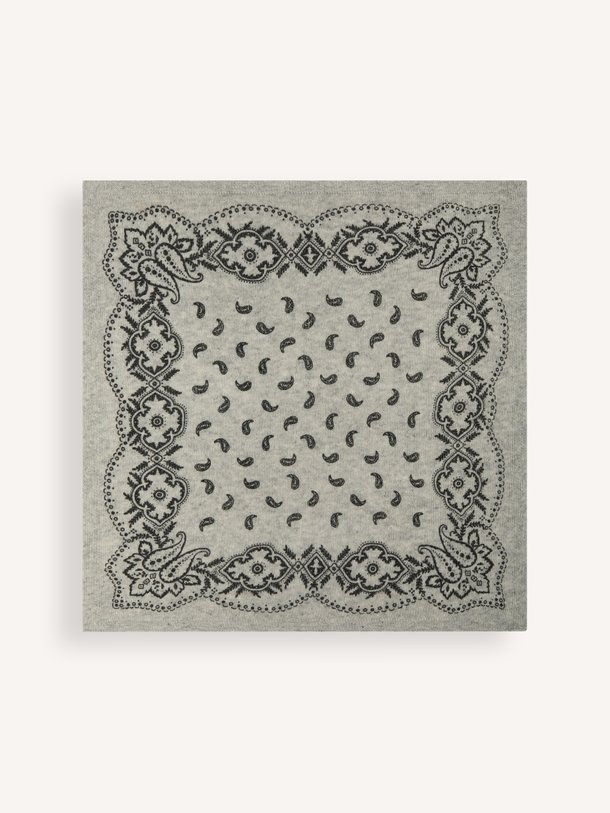 Adelina Paisley Knit Scarf Adelina, cashmeremix sjaal