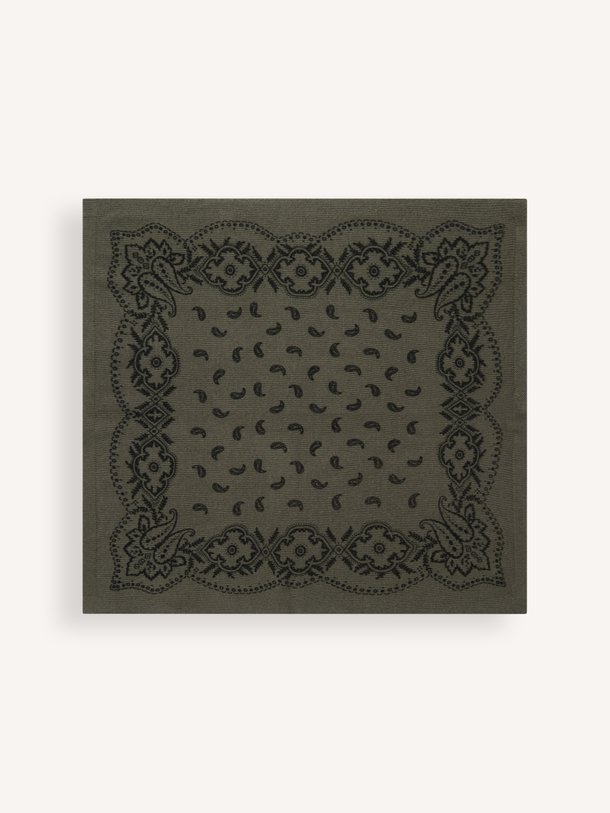 Adelina Paisley Knit Scarf Adelina, cashmeremix sjaal