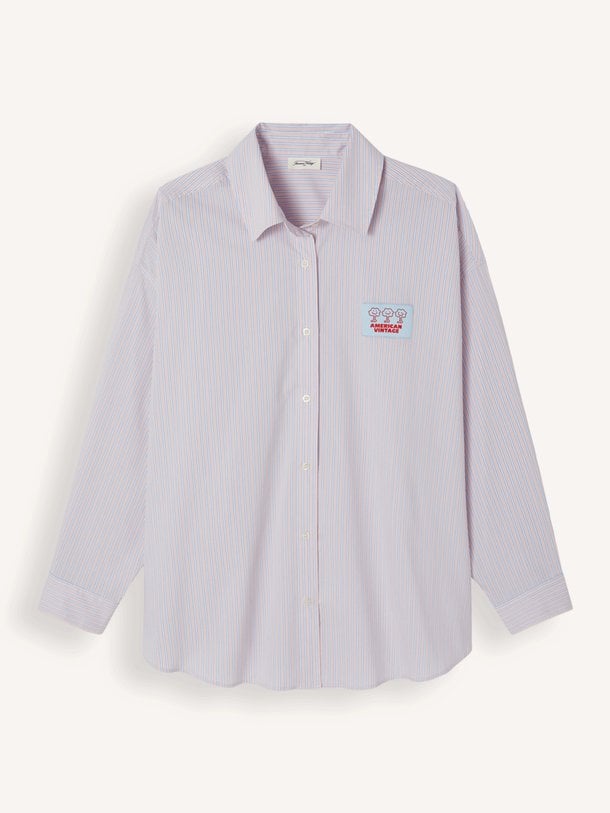 SOABIRD Soabird, katoenmix gestreepte blouse