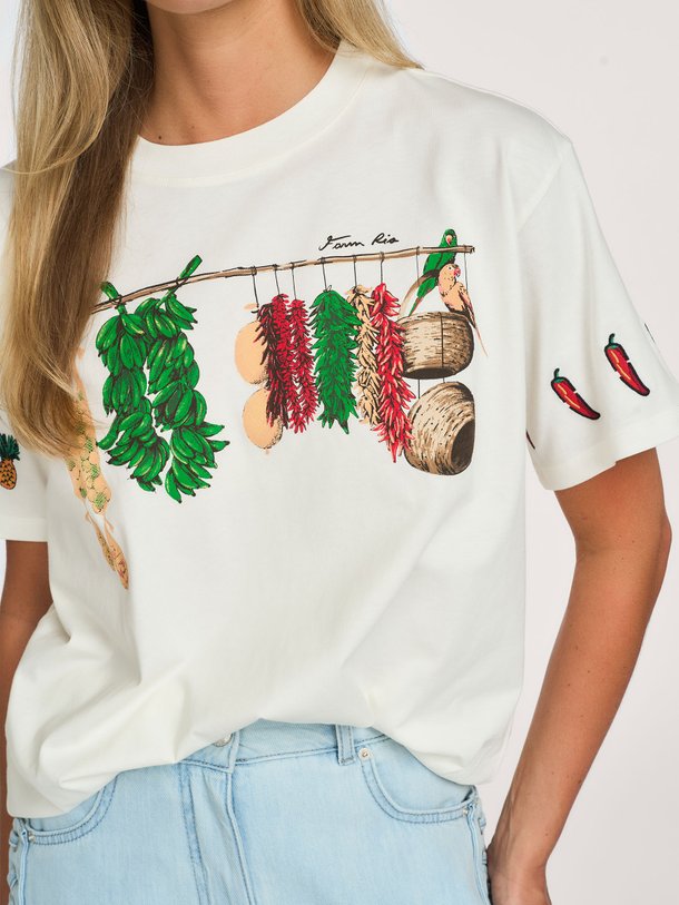 Bodega, katoenen T-shirt met print