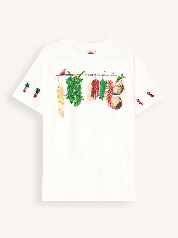 Bodega, katoenen T-shirt met print