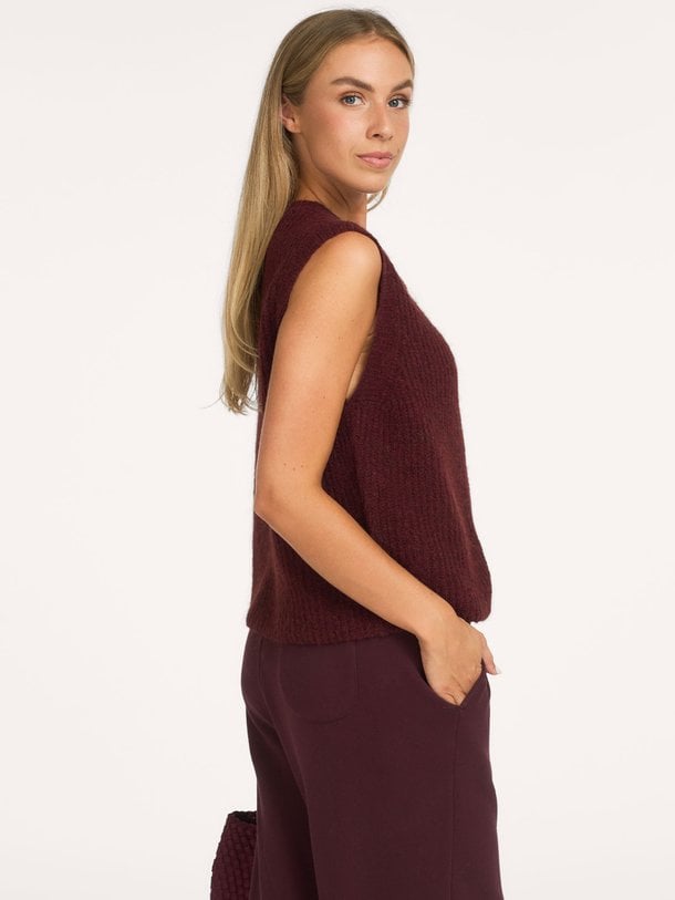 East East, alpacamix gemêleerd vest