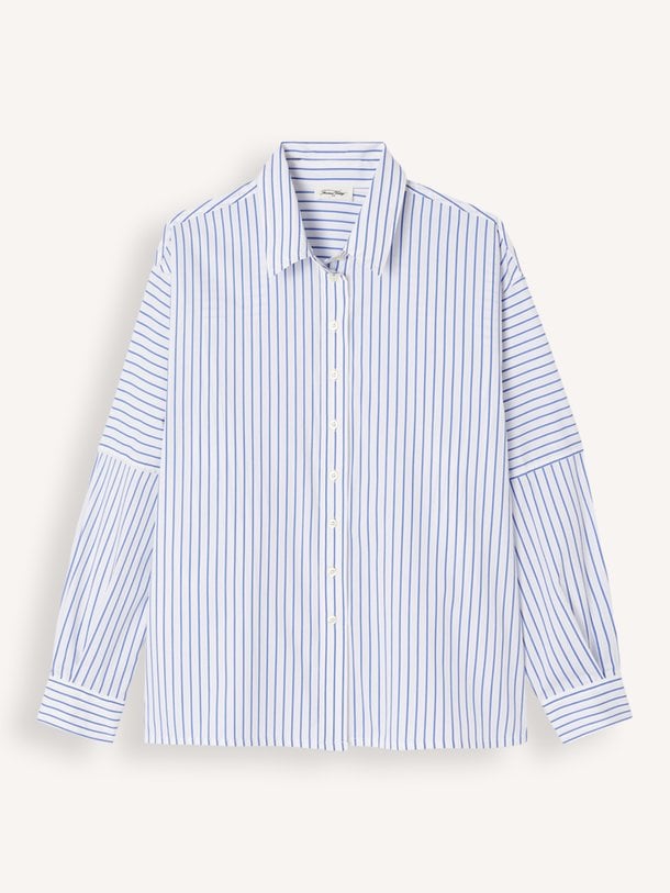 Nurway, katoenmix gestreepte blouse
