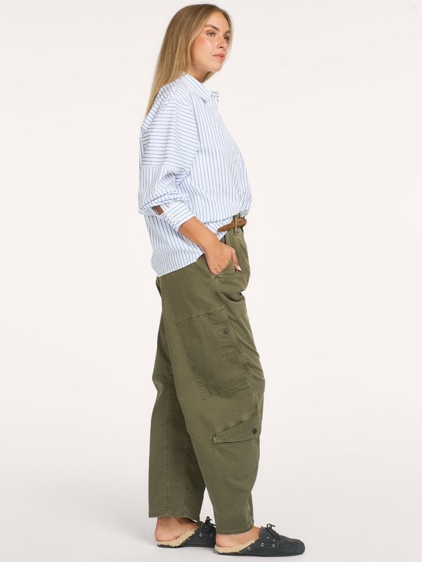 Nurway, katoenmix gestreepte blouse