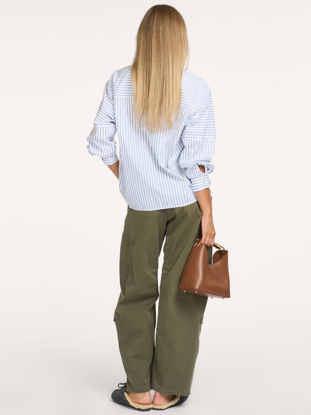 Nurway, katoenmix gestreepte blouse