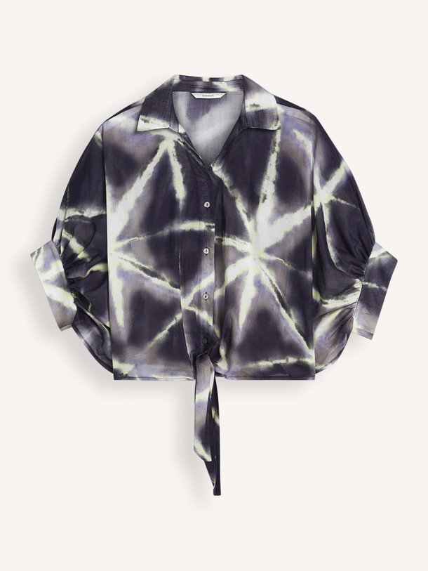 Blouse Tie dye cotton Katoenen blouse