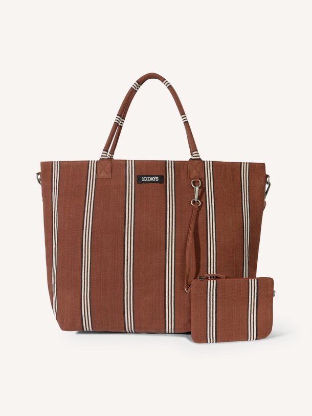 beach shopper stripes Katoenen shopper