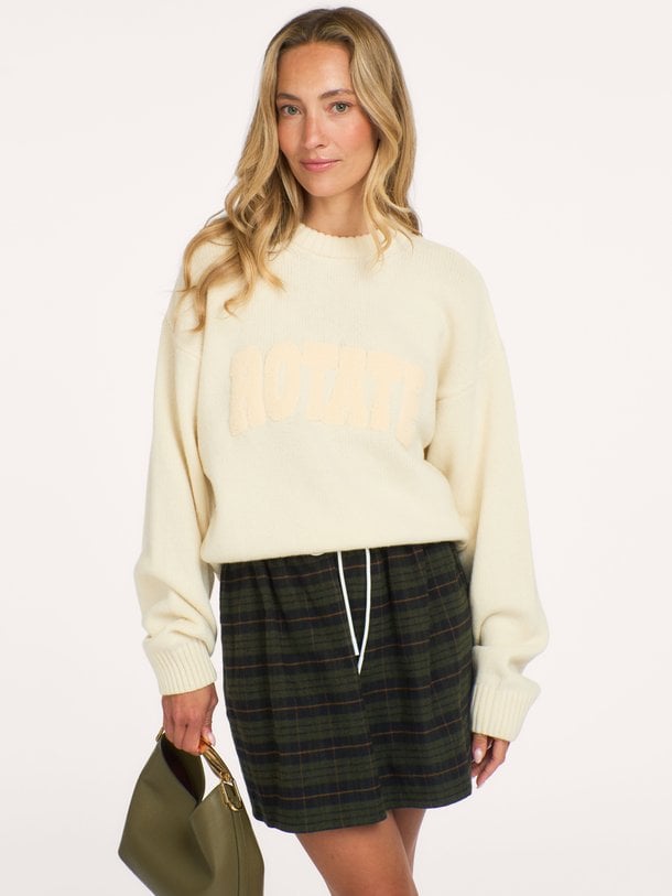 SALITA SWEATER - BCR2292 Salita, wollen trui met logo