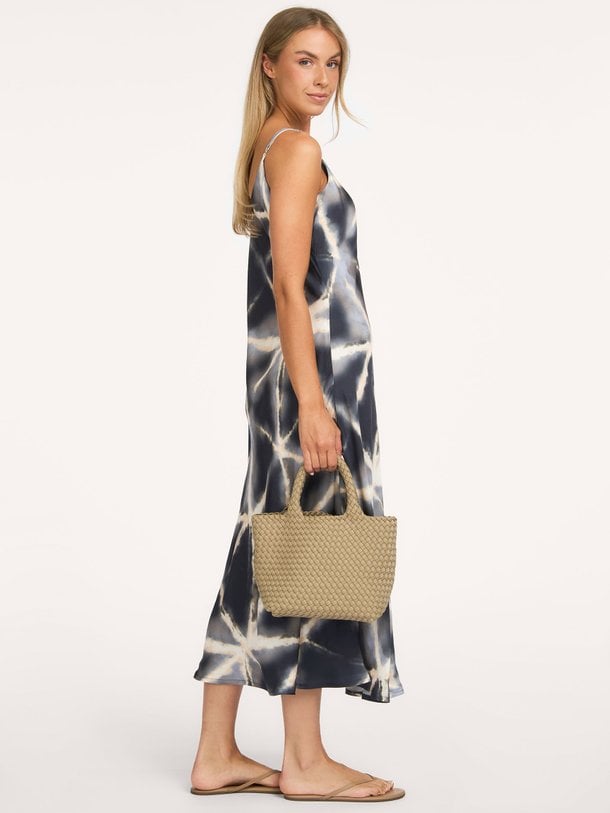 Viscose tie-dye jurk