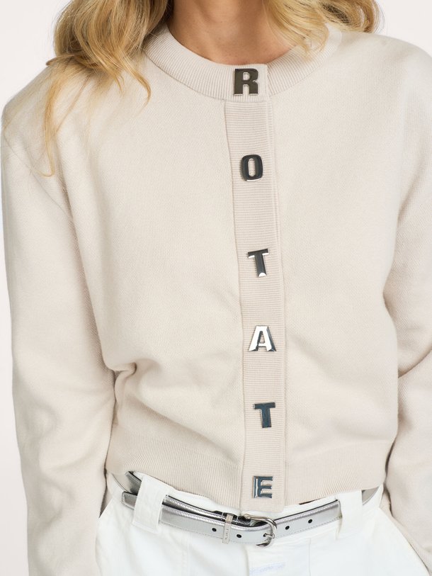 MAGTU KNIT CARDIGAN - BCR2081 Magtu, organic cotton/cashmeremix vest