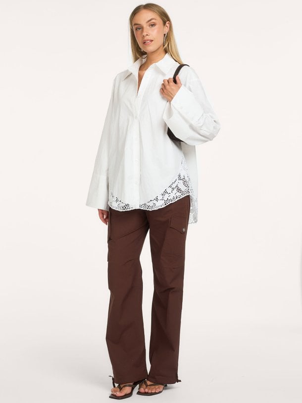 Dua, organic cotton blouse