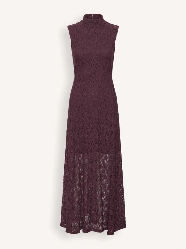 ASYNA DRESS - BCR1434 Asyna, katoenmix kanten jurk