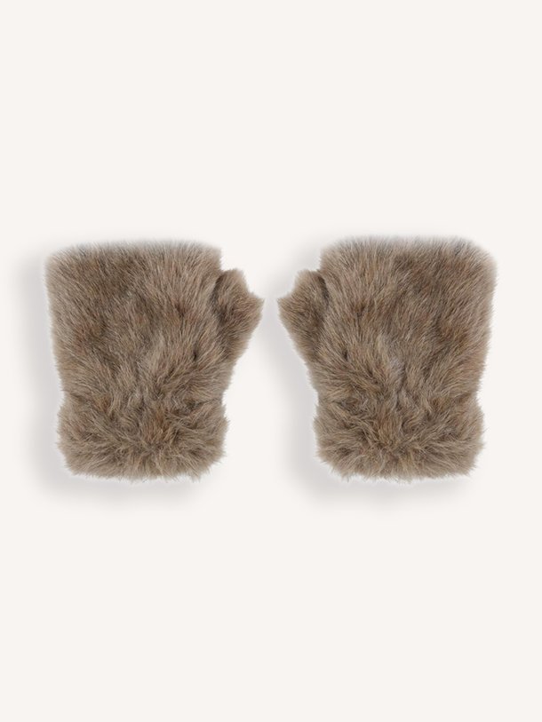 Lilly, fake fur handschoenen