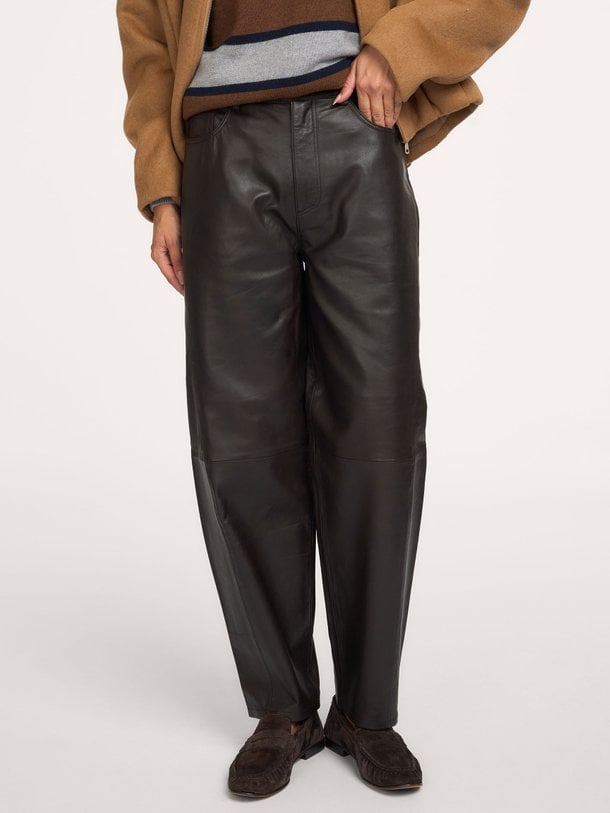 FENNE LEATHER TROUSERS Fenne, lederen broek