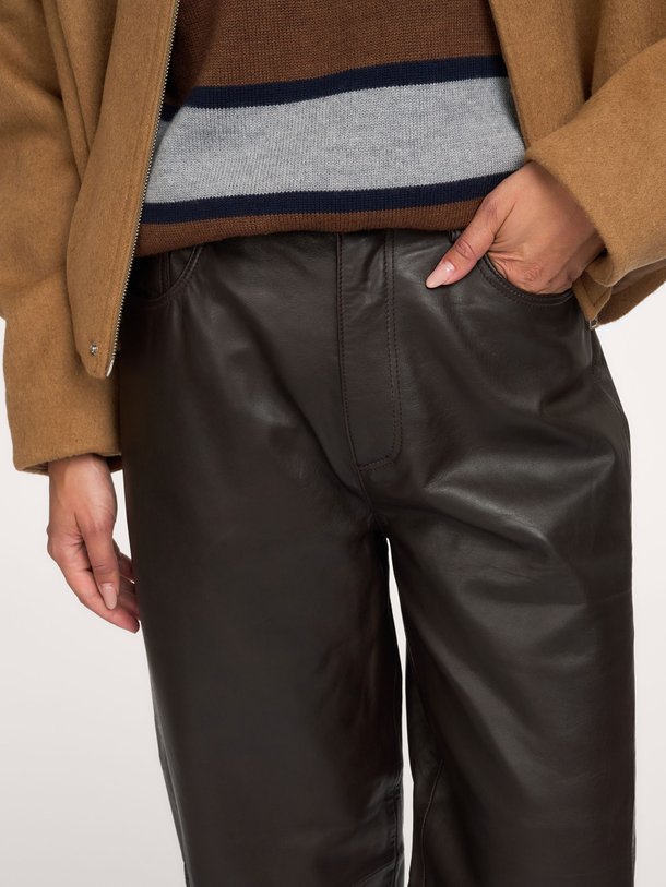 FENNE LEATHER TROUSERS Fenne, lederen broek