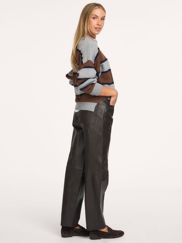FENNE LEATHER TROUSERS Fenne, lederen broek