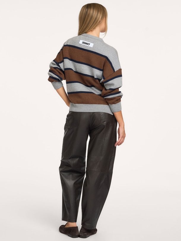 FENNE LEATHER TROUSERS Fenne, lederen broek