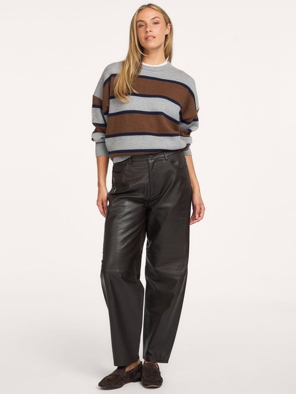 FENNE LEATHER TROUSERS Fenne, lederen broek