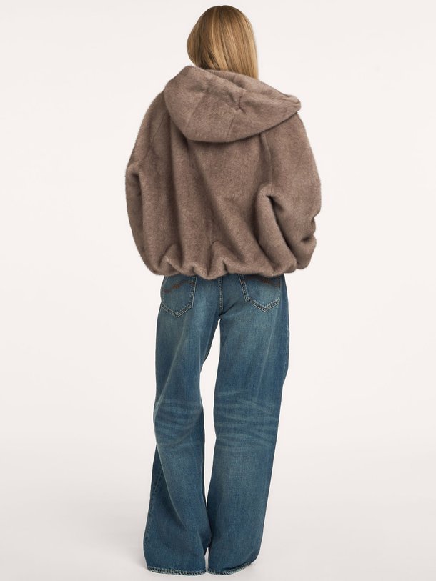 JADA FAUX MINK JACKET Jada, fake fur reversible jack