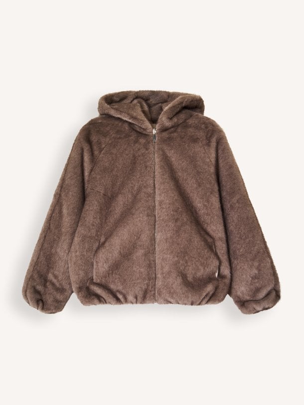 JADA FAUX MINK JACKET Jada, fake fur reversible jack