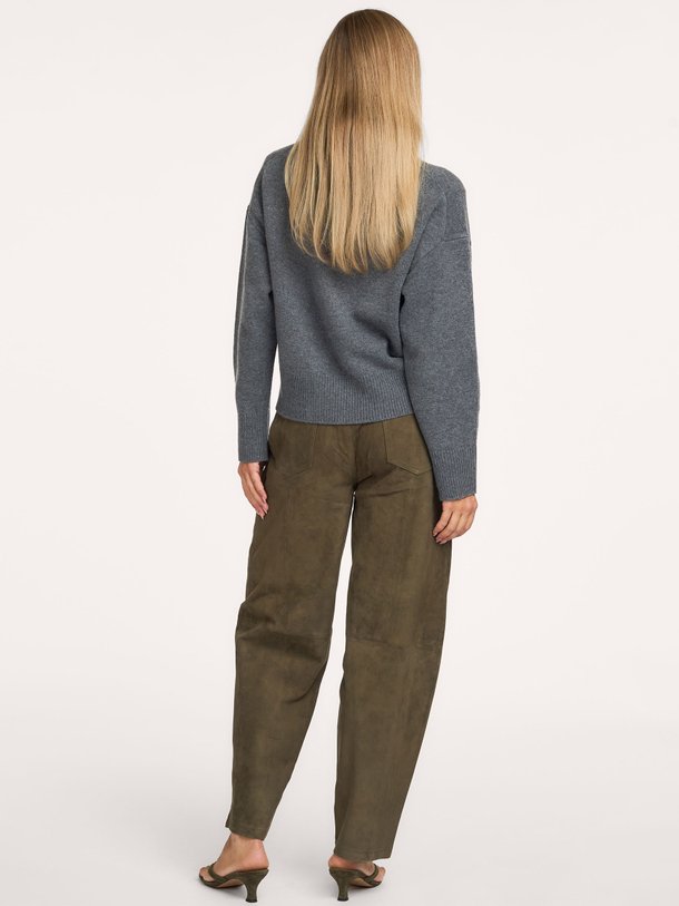 FENNE SUEDE TROUSERS Fenne, suède broek