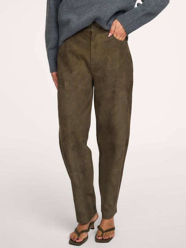 FENNE SUEDE TROUSERS Fenne, suède broek