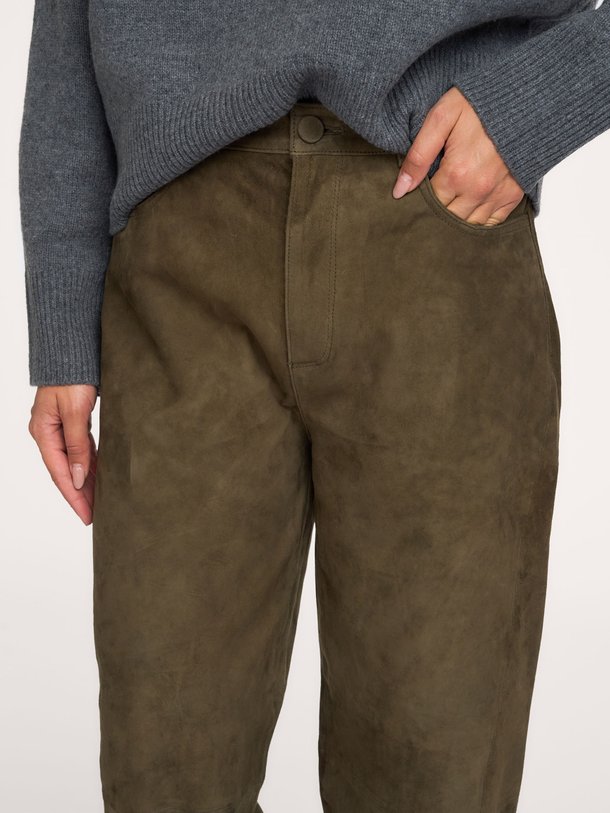 FENNE SUEDE TROUSERS Fenne, suède broek
