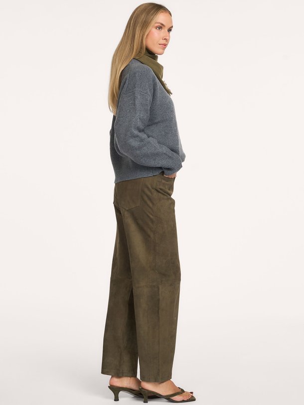FENNE SUEDE TROUSERS Fenne, suède broek